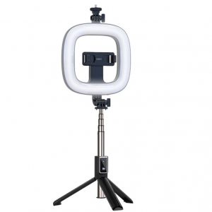 رینگ لایت سه پایه دار ارلدام Earldom Bluetooth Slefie Stick 6 Inch Led Ring Photography Light ET-ZP21